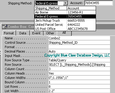 Populate Multiple Field Drop Down List